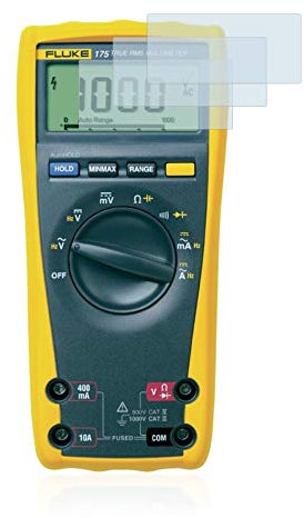 BROTECT (3 Stück Schutzglas für Fluke MultiMeter 175/179 Schutzfolie Made in Germany Panzer Folie Glas Displayschutz [ 9H, Anti-Fingerprint]