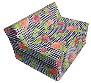 Natalia Spzoo Klappmatratze Bettsessel Schlafsofa Faltmatratze 200 x 70 x 10 cm Baumwolle (008)