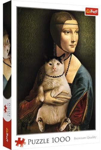 Lady mit Katze (Puzzle)