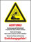 Schild I Warn-Kombischild CO²-Feuerlöscher - Löschen im Raum, ISO, Kunststoff, 300x400mm