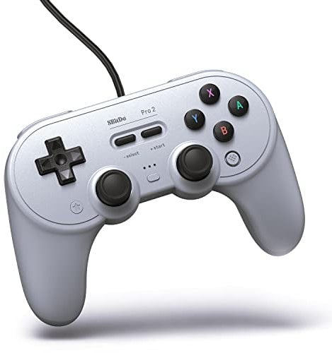 8Bitdo Pro 2 Wired USB Controller for Switch, PC, Android, Steam & Raspberry Pi (Grey Edition) - - Nintendo Switch