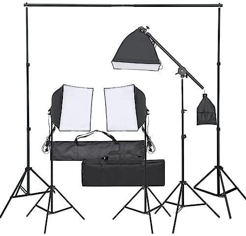 vidaXL Fotostudio-Set mit Beleuchtung