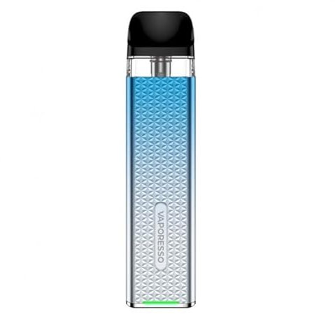 Va.poresso XROS 3 Mini Kit - Vapeur de batterie intégrée de 1000 mAh Compatible avec le nouveau pod de 0,6 Ω et la cartouche de pod XROS de 2 ml MTL à RDL de sans nicotine(Sky Blue)