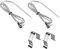 Carkio 2 Pack Temperature Meat BBQ Probe Compatible with Camp Chef Pellet Grills,Smoker Grill Temeprature Sensor, Pellet Grills Accessories with Stainless Steel Probe Clip