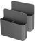 Lidwot Magnetisch Markerhalterung Stiftehalter Halterung,Whiteboard Stifthalter,Magnetic Dry Erase Marker Holder,Magnetischer Marker Halter,Markerhalterung für Kühlschrank. 2 Stück. Grau