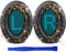 SoloWIT Almohadillas para Bose Auriculares, Cojines de Repuesto para Bose QuietComfort 15 QC15 QC25 QC2 QC35/Ae2 Ae2i Ae2w/SoundTrue & SoundLink Around-Ear & Around-Ear II (Negro Dorado)