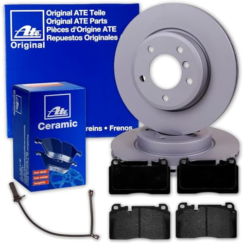 ATE Bremsscheiben 320mm + CERAMIC Beläge + Warnkontakt vorne für Q5 8R