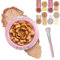 Rose Blush, Rose Blush Flower Makeup, 3D Rose Blush Highlighter, Body Brightening Face Eye Shadow Contouring Blush Powder (05#)