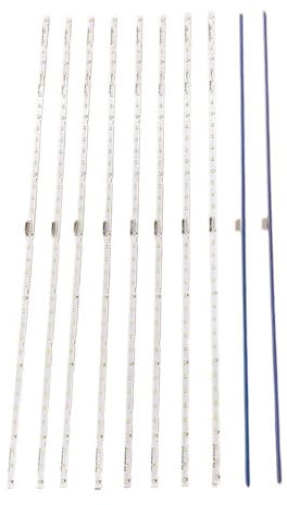 WHARGTSL LED-Streifen passend for Samsung UN49NU6300F UN49NU7100 UE49NU7140 UE49NU7100 UE49NU7379U BN61-15483A BN96-45953A 45953B LM41-00557A(20pcs for 10 TV)