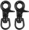 2 Stück Robust Bolzen Karabiner, Karabiner Schlüsselanhänger, Wirbel Schnappkarabiner, Edelstahl Haken Hundeleine Karabiner, Karabinerhaken Wirbelkarabiner für Hundeleine, Bergsteigen, Schlüsselbund