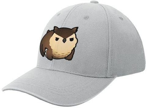 KOSOEII Basecap Chubby Owlbear Baseball Cap Kapuze Schutzhut Snap Back Hat Rave Cap Frau Herren