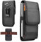 Porta Cellulare Da Cintura,Portatelefono da Cinta,Custodia Protettiva Telefono,Marsupio Fondina Telefono con moschettone clip per Smartphone da 5,8-6,8 pollici