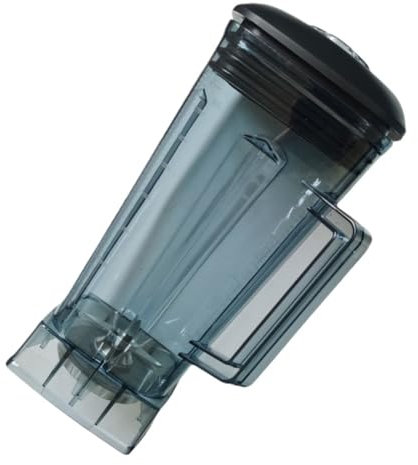 WVGFAUXA Jarra De Licuadora De 64 Oz, Jarra De Taza Compatible, Compatible con Vitamix VM0101E VM0102 VM0103 VM0158 VM0197 5200 5000 6300, Reemplazo