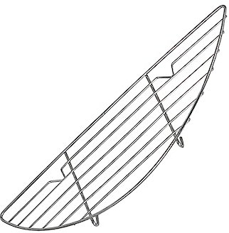 ibasenice BBQ-halbkreisgitter Spender Kettensäge Fangen Ölsprühgerät Sieb Schlüssel Zange Trichter Fortschrittlich Abfluss Rost Motorenöle Bratpfanne Sprüher Edelstahl 304 Silver