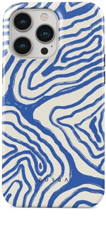 BURGA Phone Case for iPhone 14 Pro - Cute, Trendy, Aesthetic, Pattern Phone Cover, Hard Shell Protection - fits iPhone 14 Pro Case for Women and Men