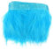 DOITOOL Flauschiger Federgürtel Stofffell Nähen für Kleidung Plüschbesatz Weihnachten kindermütze Kappe DIY Federn Kinderhüte Hochzeitsdekoration DIY Nähzubehör Truthahnfedern Blue