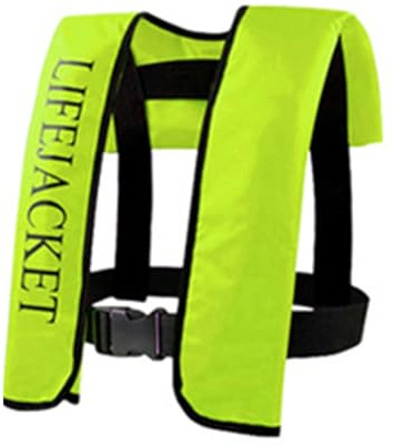Herrenschwimmweste Automatisch aufblasbarer Schwimmanzug | Wassersportweste für Männer Angler Schwimmer Seen Flüsse Fliegenfischen Schnorcheln Freitauchen Kajak Rafting Surfen