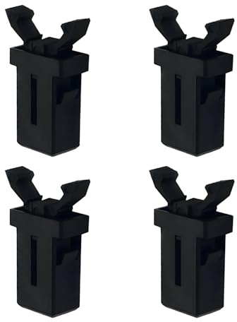 4Pcs Bin Lid Clasps, Touch Top replacement touch bin lid catch Compatible With Brabantia Waste Bins 3-50L, Flexible Universal Bin Lid Clip for Kitchen Trash Cans Storage Containers Glasses Cases