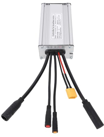 Cryfokt Mountainbike-Motorsteuerung, Effiziente Geräuschreduzierung, Reibungsloses Fahrerlebnis für 36 V, 48 V, 250 W, 500 W, 750 Motor, Elektroroller