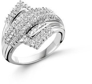 Alvina Damen Ring Silber