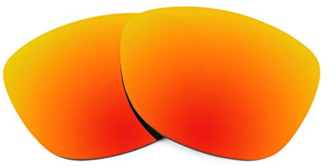 Revant Lentes de Repuesto Compatibles con Gafas de Sol Oakley Frogskins, Polarizados, Rojo Fuego MirrorShield