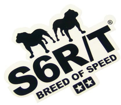 Aufkleber STAGE6 R/T transparent Breed of Speed 91x65 mm