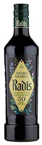 Amaro Radis, Amaro Amabile alle erbe e radici aromatiche, ottenuto dall' infusione di 30 piante officinali - 1 bottiglia da 500ml