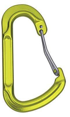 Relags Zubehörkarabiner, 2 Stück-D Karabiner, Grün, D