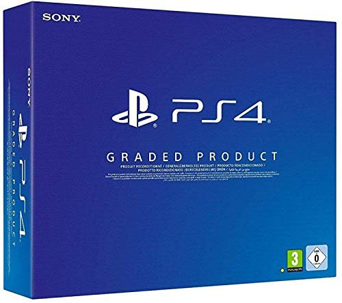 PlayStation 4 - Konsole Slim, Schwarz, E Chassis, 500 GB, (Generalüberholt)