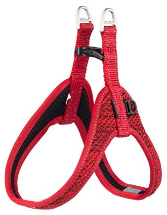 ROGZ SJQ47.C Fast-FitGeschirr, M, Rot