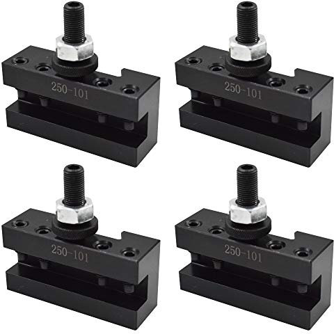 findmall AXA 4Pcs #1 Quick Change 250-101 Tool Post Turning Facing Holder Fit for Use with AXA Tool Post 250-100 250-111
