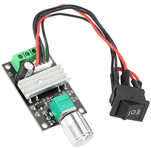 DC 6 V 12 V 24 V 3 A 80 W DC Motor Speed Controller (PWM) einstellbare Geschwindigkeit DC Motor Treiber Umkehrung für kleine Heimwerkerarbeiten [energ Effizienzklasse