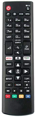 Replacement Remote Control Compatible for LG 55UJ651V 55 Inch Smart 4K Ultra HD TV with HDR