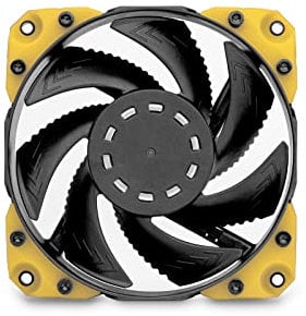 EK Water Blocks Compatible EK-Vardar X3M Dämpfer - 4er-Pack, Gelb