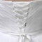 PHILSP118Inch Brautkleid Reißverschluss Ersatz verstellbare Korsett-Rücken Kit Schnür Satin Band Krawatten für Braut Bankett Abendkleid Weiß