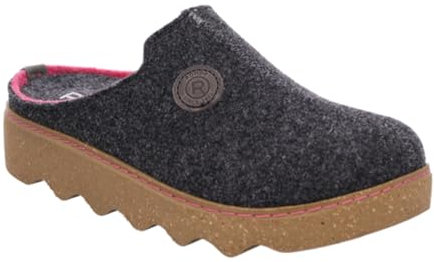 Rohde Damen, Frauen, Hausschuhe,Wechselfußbett,verbandschuhe,therapieschuhe,Klett-Hausschuhe,Stone,39 EU / 6 UK
