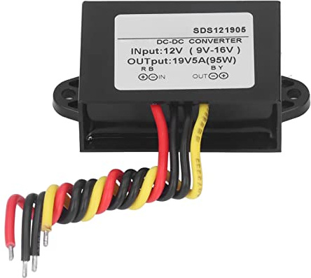 DC-DC Aufwärtswandler 12V auf 19V, 5A, wasserdicht, für Notebook Laptop
