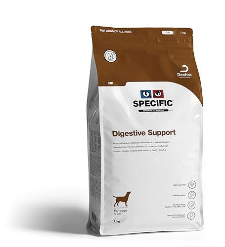 SPECIFIC® Digestive Support (CID) 7 kg - Trockenfutter für Hunde - Unterstützt die Darmgesundheit - Leicht verdaulich - Ballaststoffarm - Mit Postbiotika - DECHRA Veterinary Products