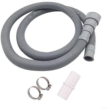 Drain Hose Extension Kit, Universal Washing Machine Dishwasher Drain Waste Hose Extension Pipe Kit, for Washing Machine, Dishwasher & Other Applications