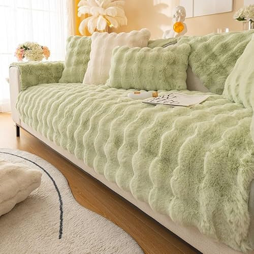 YWQJL Sofabezug 1 2 3 4 Sitzer Sofaschoner rutschfest Couchbezug L Form Waschbarer Dekor Perim Sofa Decken Sofaschutz Katze Hund Decke Doppelseitiger Gesteppter(D-5,110x160cm)