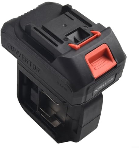 UTTASU Adaptateur de batterie pour batterie au lithium 21 V - Convertisseur de batterie 2 en 1 pour outils électriques sans fil 21 V pour perceuse à percussion, tournevis, lampe de travail