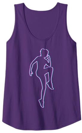 Aerobic Step-Aerobic Fitness Gymnastik Damen Mädchen Tank Top