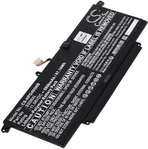Akku für HP Dragonfly G4 81A52EA Laptop, 11,58V, Li-Polymer