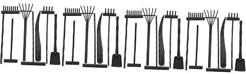 CAXUSD 4 Set Rastrello Di Sabbia Giardino Zen Sabbia Mini Rastrello ia Da Giardino ia Tavolo Rastrelli Coltivatore Zen Forniture Da Mini Zen
