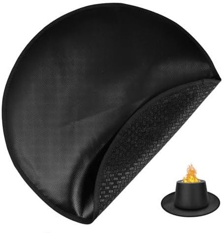 CIYODO Feuerfeste Grillmatte rutschfest Hitzeschutz Für Terrasse Deck Tisch Silikonunterlage Für Grillzubehör Langlebig Pflegeleicht