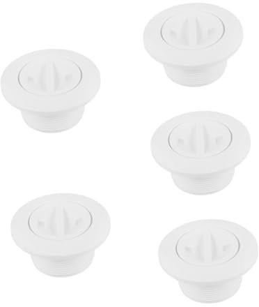 UKCOCO 5pcs Pool Vacuum Cover Weatherproof Cover for Swimming Pools Anti- Design Proper Drainage Minimizes Debris Buildup