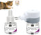 Difusor De Feromonas para Gatos, Difusor Enchufable De Feromonas Calmantes para Gatos, Enchufe Que Proporciona Calma Sueño Anti-Estrés para Gatitos Casa Viaje Rociado