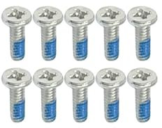 HSSDTECH Boden gehäuse Schrauben für ASUS Chromebook Flip C425 C425TA C433 C433TA C443TA Bottom Case Screws Silver