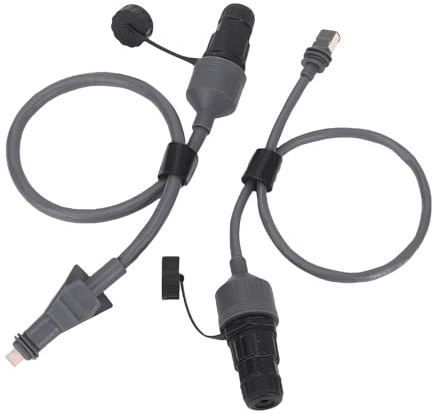 Aramox Adaptador Ethernet de Alto Rendimiento Enchufe en el Adaptador Femenino RJ45 para Flatrouter, Conexión Estable para Diferentes Escenas de Uso, 2 PCS