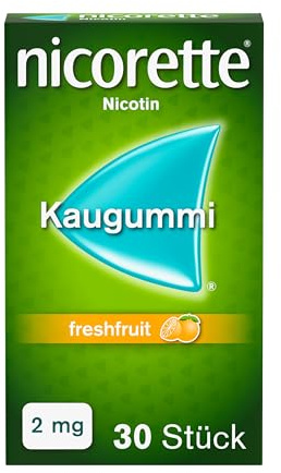 Nicorette 2 mg Freshfruit Kaugummi, 30 St